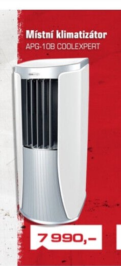 Místní klimatizátor APG-10B COOLEXPERT