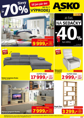 akční leták ASKO 25.7.2024-7.8.2024