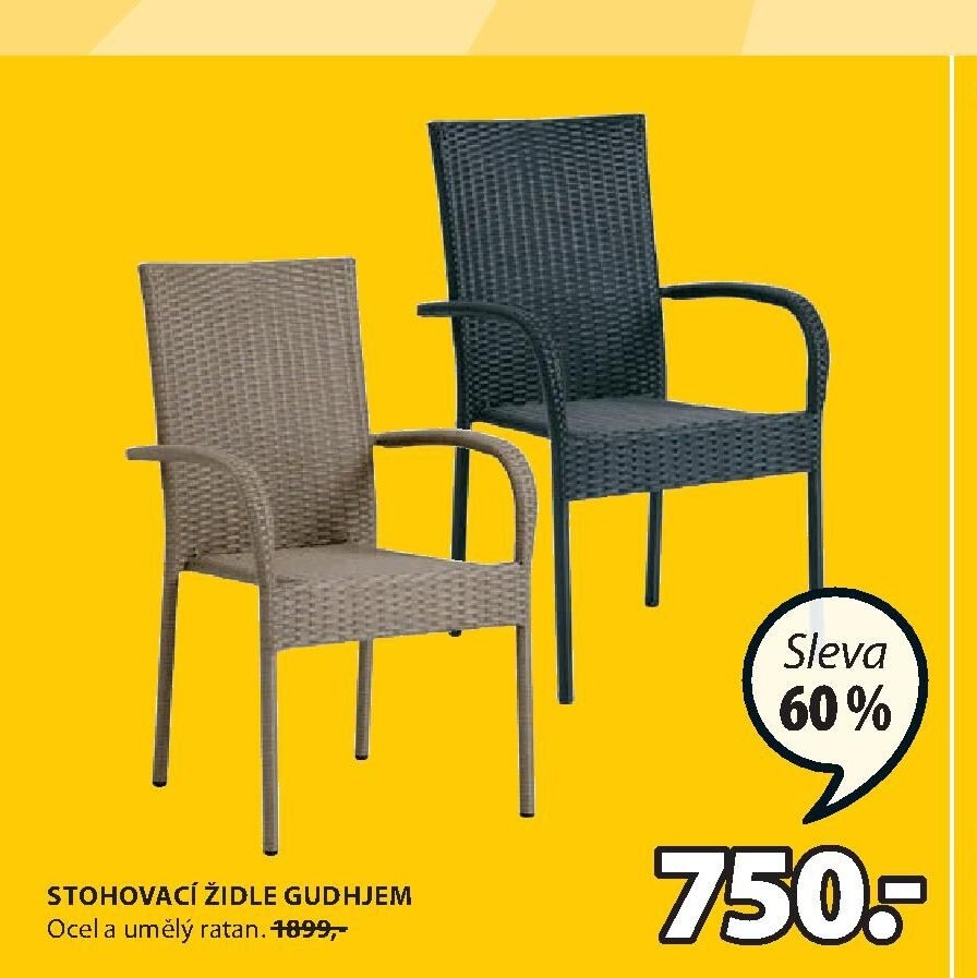 STOHOVACÍ ŽIDLE GUDHJEM