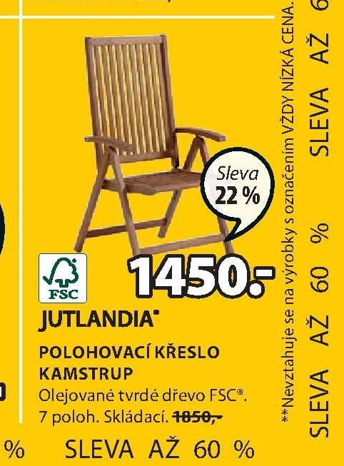 Polohovací křeslo KAMSTRUP