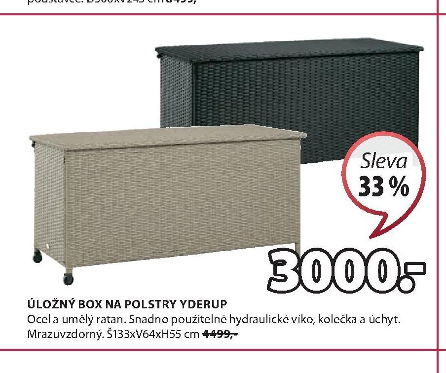 ÚLOŽNÝ BOX NA POLSTRY YDERUP
