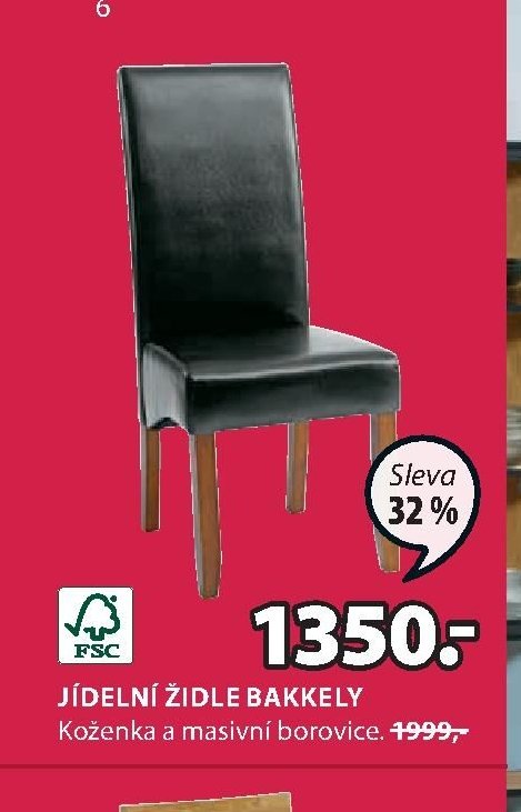 JÍDELNÍ ŽIDLE BAKKELY