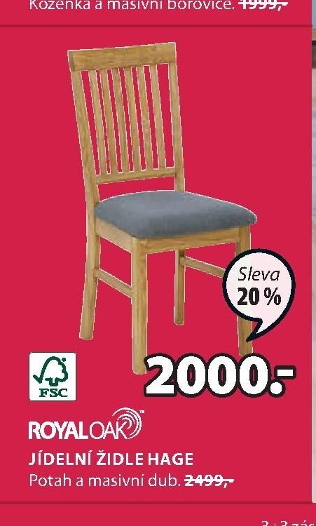 JÍDELNÍ ŽIDLE HAGE