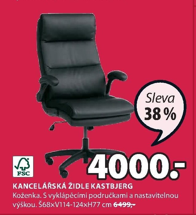 Kancelářská židle KASTBJERG