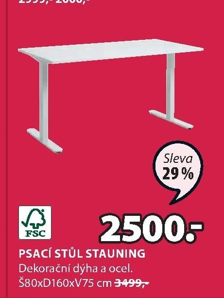 Psací stůl STAUNING