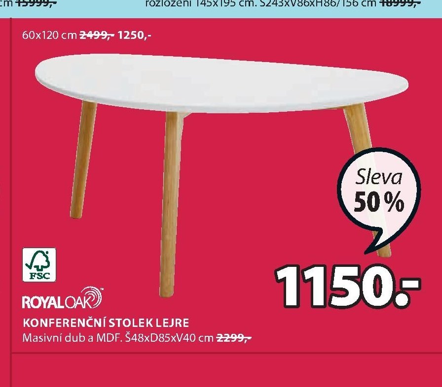 KONFERENČNÍ STOLEK LEJRE