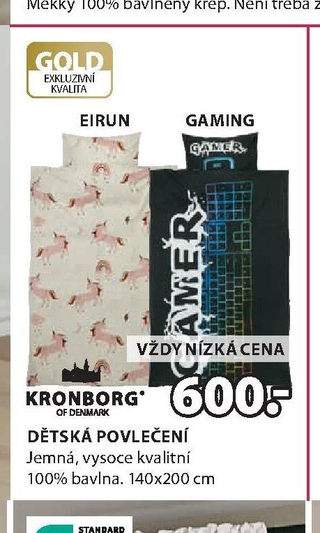 Dětské povlečení (Eirun, Gaming)
