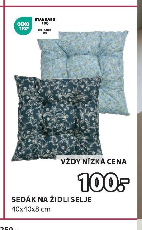 Sedák na židli SELJE