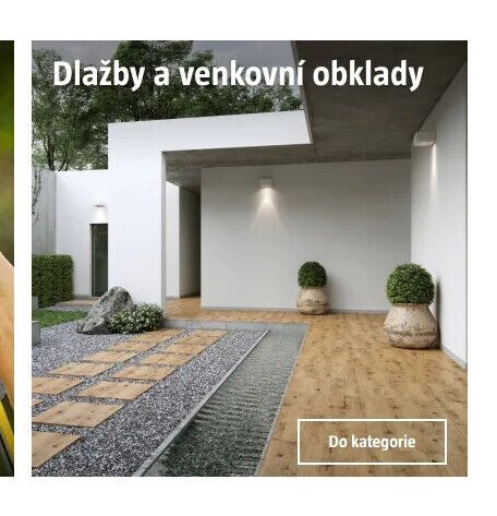 Dlažby a venkovní obklady