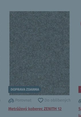 Metrážový koberec ZENITH 12