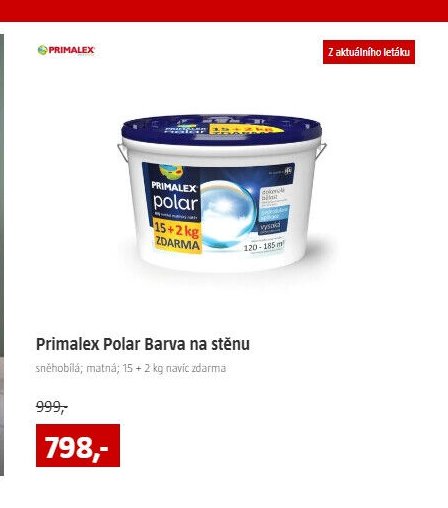 Primalex Polar Barva na stěnu