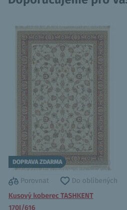 Kusový koberec TASHKENT 1701/616
