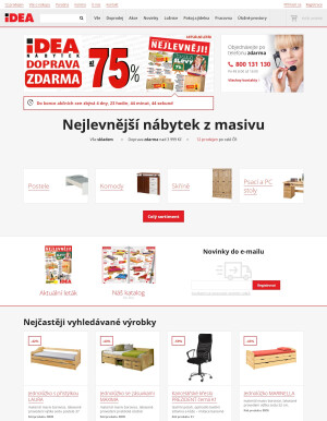 akční leták IDEA nábytek 10.9.2024-16.9.2024