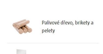 Palivové dřevo, brikety a pelety