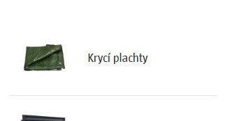 Krycí plachty