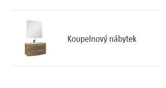 Koupelnový nábytek