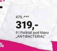 POLŠTÁŘ POD HLAVU „ANTIBACTERIAL“
