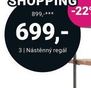 Nástěnný regál