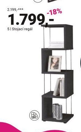Stojací regál