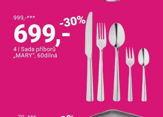 Sada příborů „MARY“, 60dílná