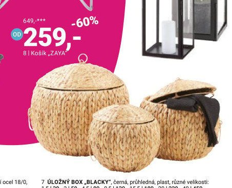 Košík „ZAYA“