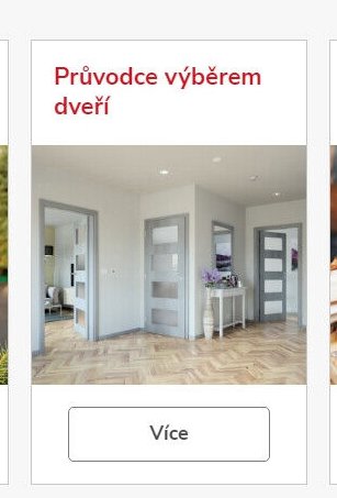 Průvodce výběrem dveří