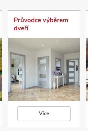 Průvodce výběrem dveří