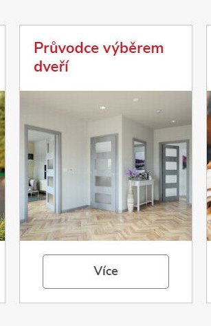 Průvodce výběrem dveří