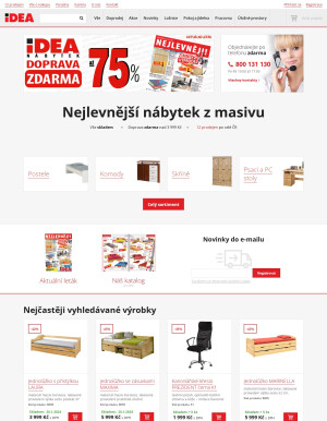 akční leták IDEA nábytek 2.1.2024-8.1.2024