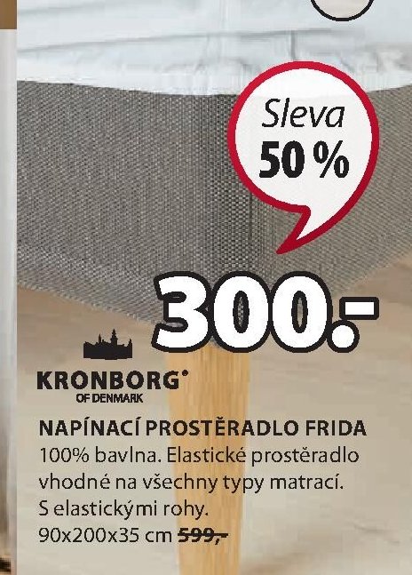 NAPÍNACÍ PROSTĚRADLO FRIDA 90x200x35 cm