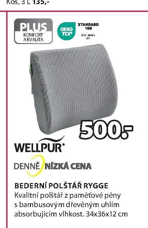 BEDERNÍ POLŠTÁŘ RYGGE