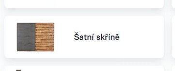 Šatní skříně