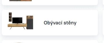 Obývací stěny