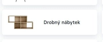 Drobný nábytek