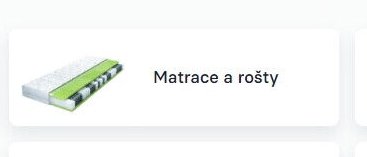 Matrace a rošty