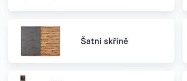 Šatní skříně