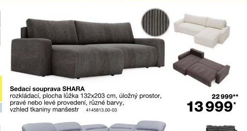 Sedací souprava SHARA
