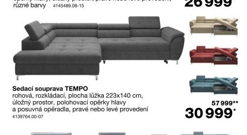Sedací souprava TEMPO