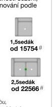 2,5sedák ZALIKA
