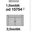 1,5sedák ZALIKA