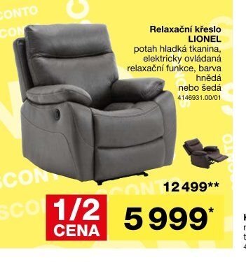 Relaxační křeslo LIONEL