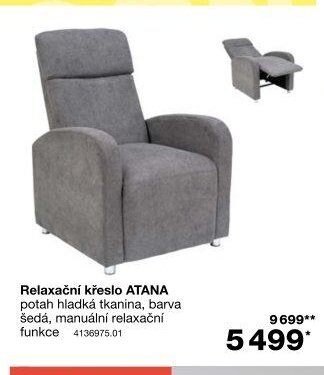 Relaxační křeslo ATANA