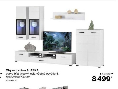 Obývací stěna ALASKA