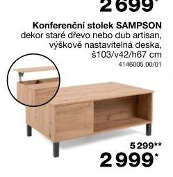 Konferenční stolek SAMPSON