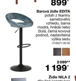 Barová židle EDITA