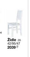 Program WESLEY (Židle .05)