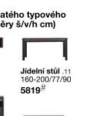 Program MALLORCA (Jídelní stůl .11)