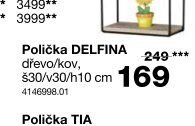 Polička DELFINA