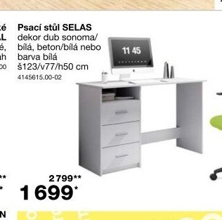 Psací stůl SELAS