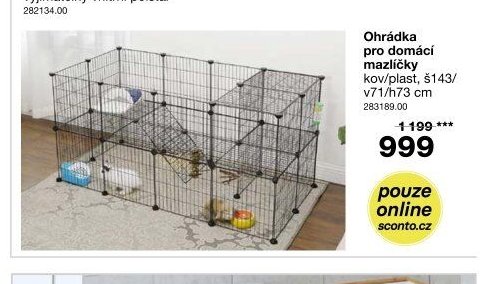 Ohrádka pro domácí mazlíčky